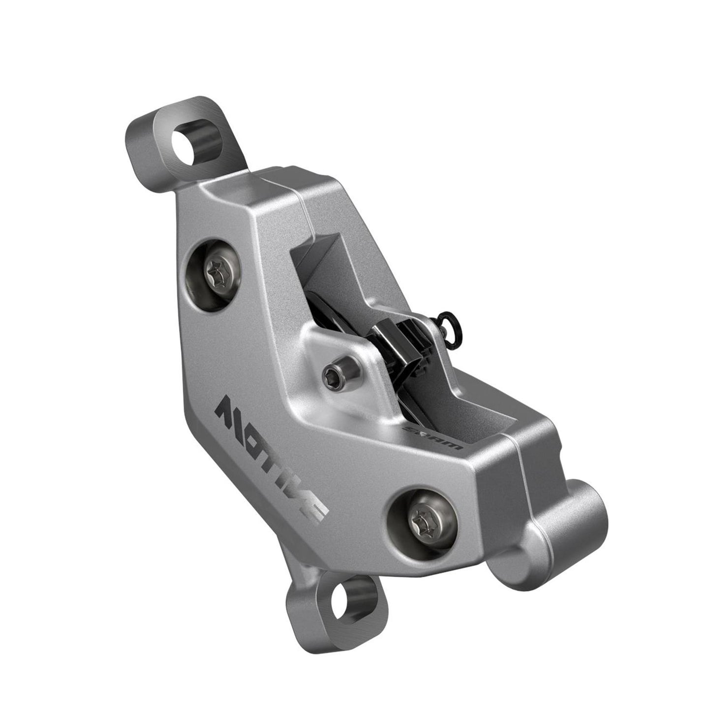 Sram Disc Brake Caliper Assembly - (Assembled, No Hose) Clear Anodized - Motive Ultimate A1+