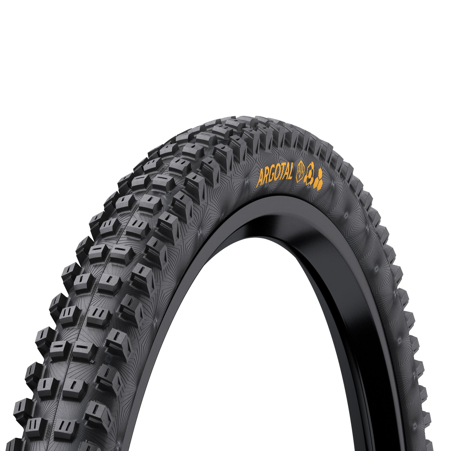 Continental Argotal Enduro Tyre - Soft Compound Foldable: BLACK & BLACK 27.5X2.40"