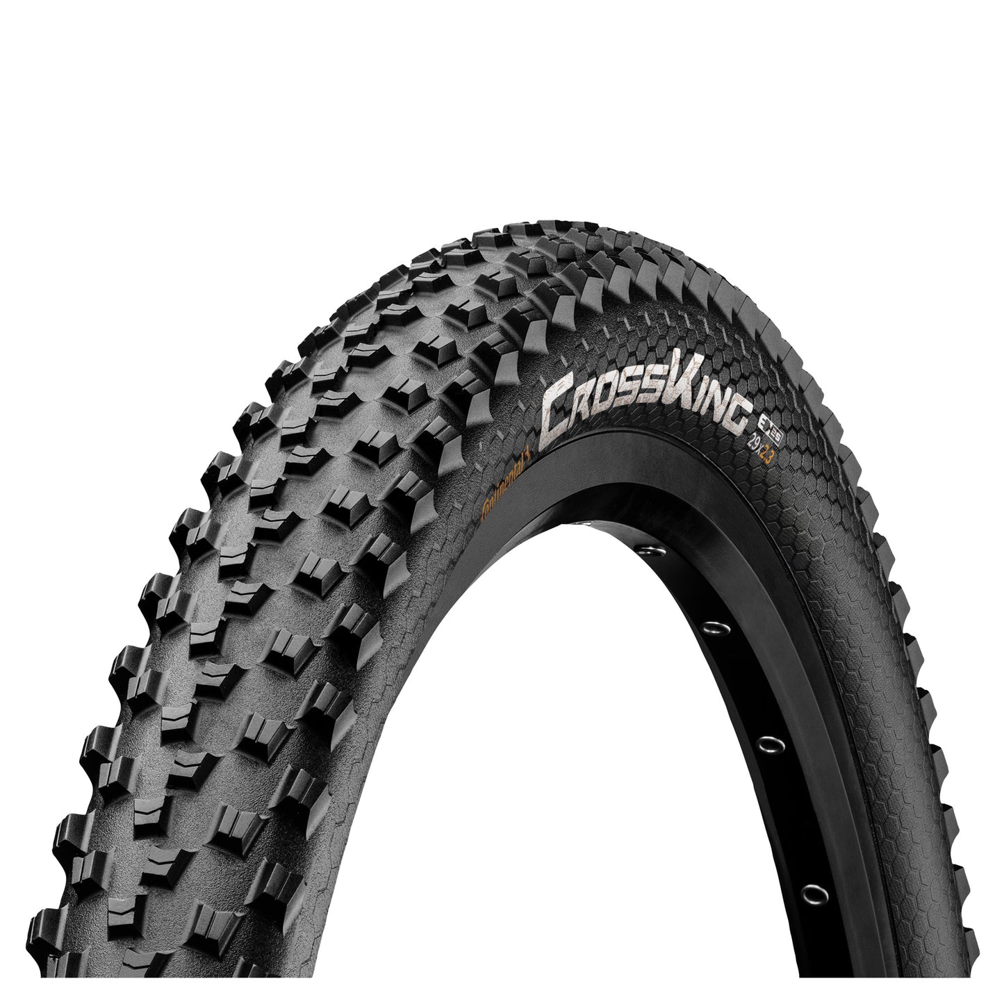 Continental Cross King Tyre - Wire Bead: BLACK/BLACK 20X2.00"