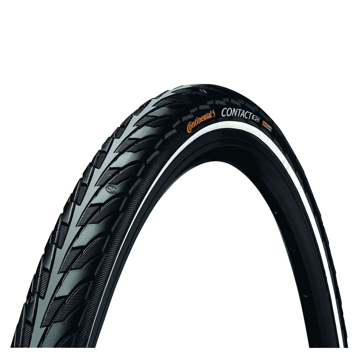 Continental CONTACT Reflex Tyre - Wire Bead: BLACK/BLACK REFLEX 700X32C