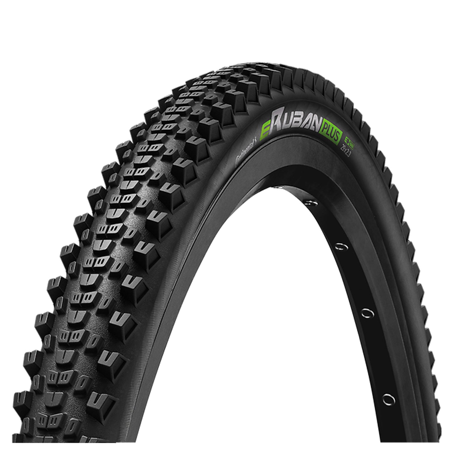 Continental eRuban Plus Tyre - Wire Bead: BLACK/BLACK 29X2.10"