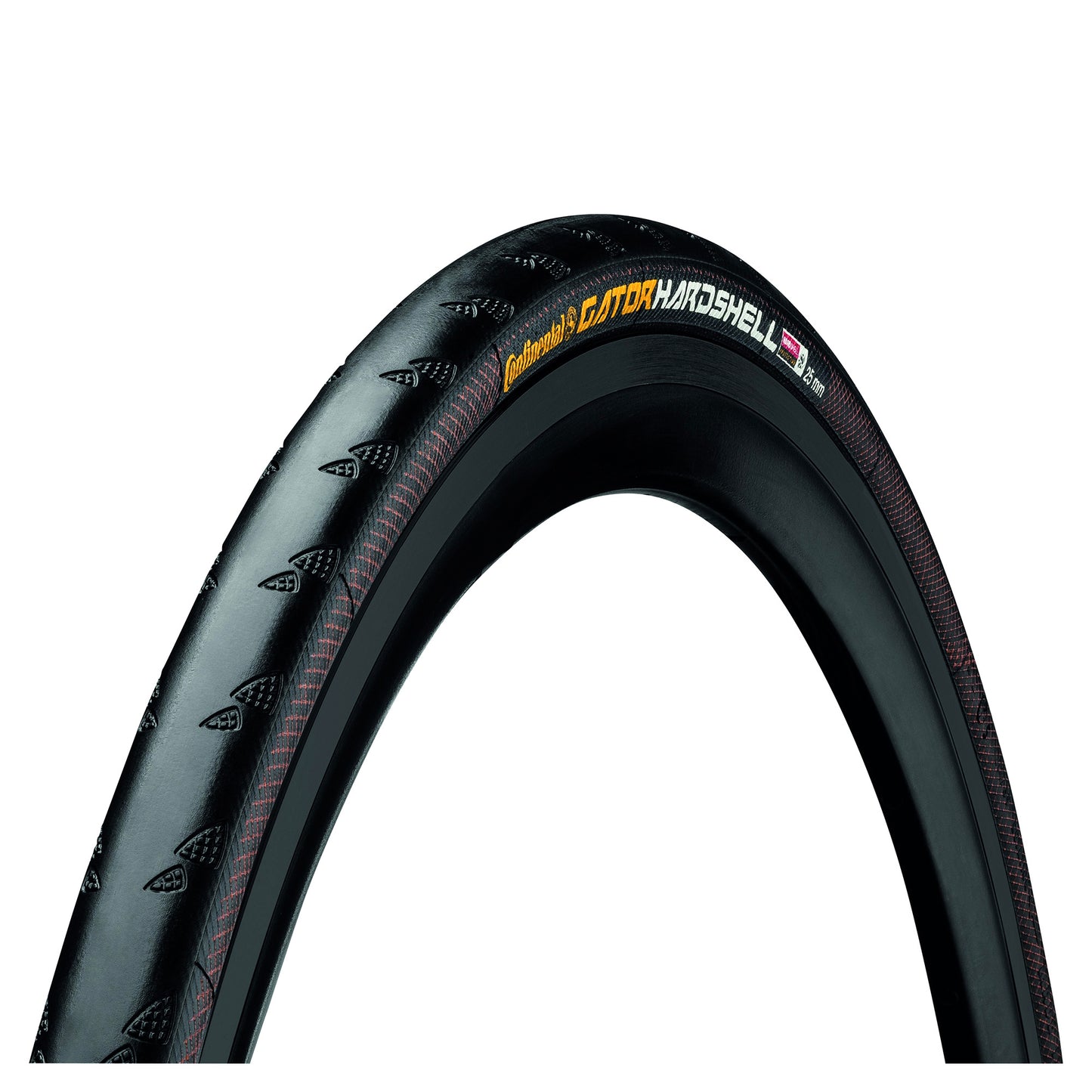 Continental Gator Hardshell Tyre - Foldable: BLACK/BLACK 700X32C