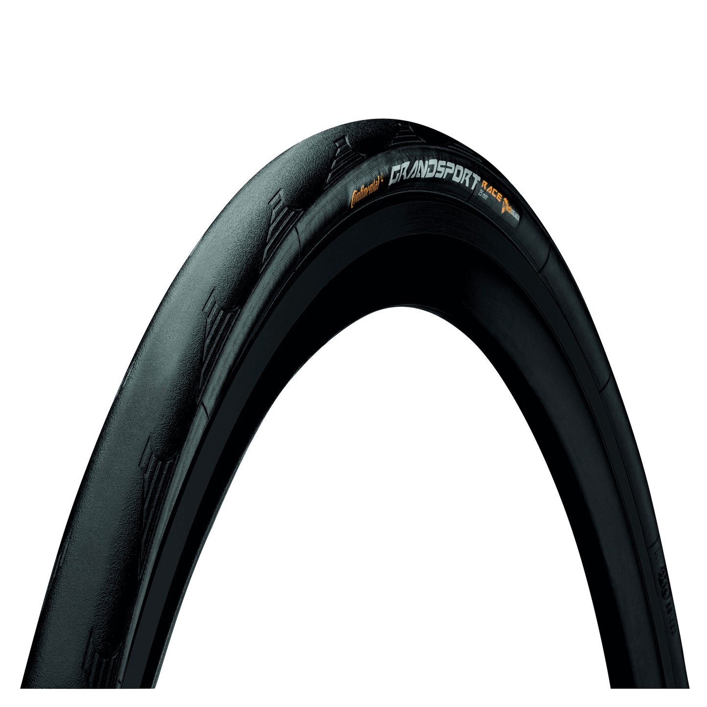Continental Grand Sport Race Tyre - Foldable PureGrip Compound: BLACK/BLACK 700X23C