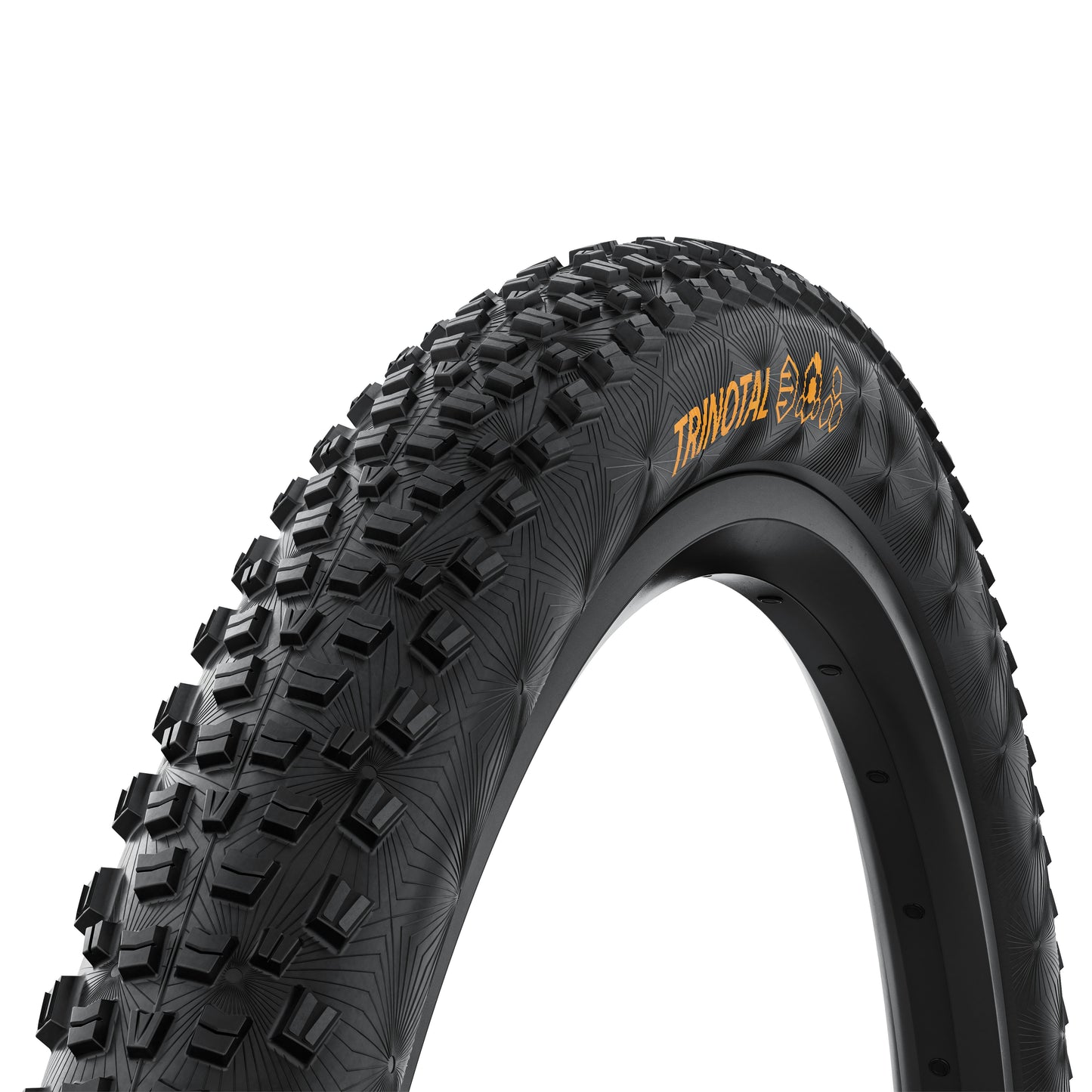 Continental Trinotal Race Grip Foldable Tyre 2025: BLACK/BLACK 29X2.40