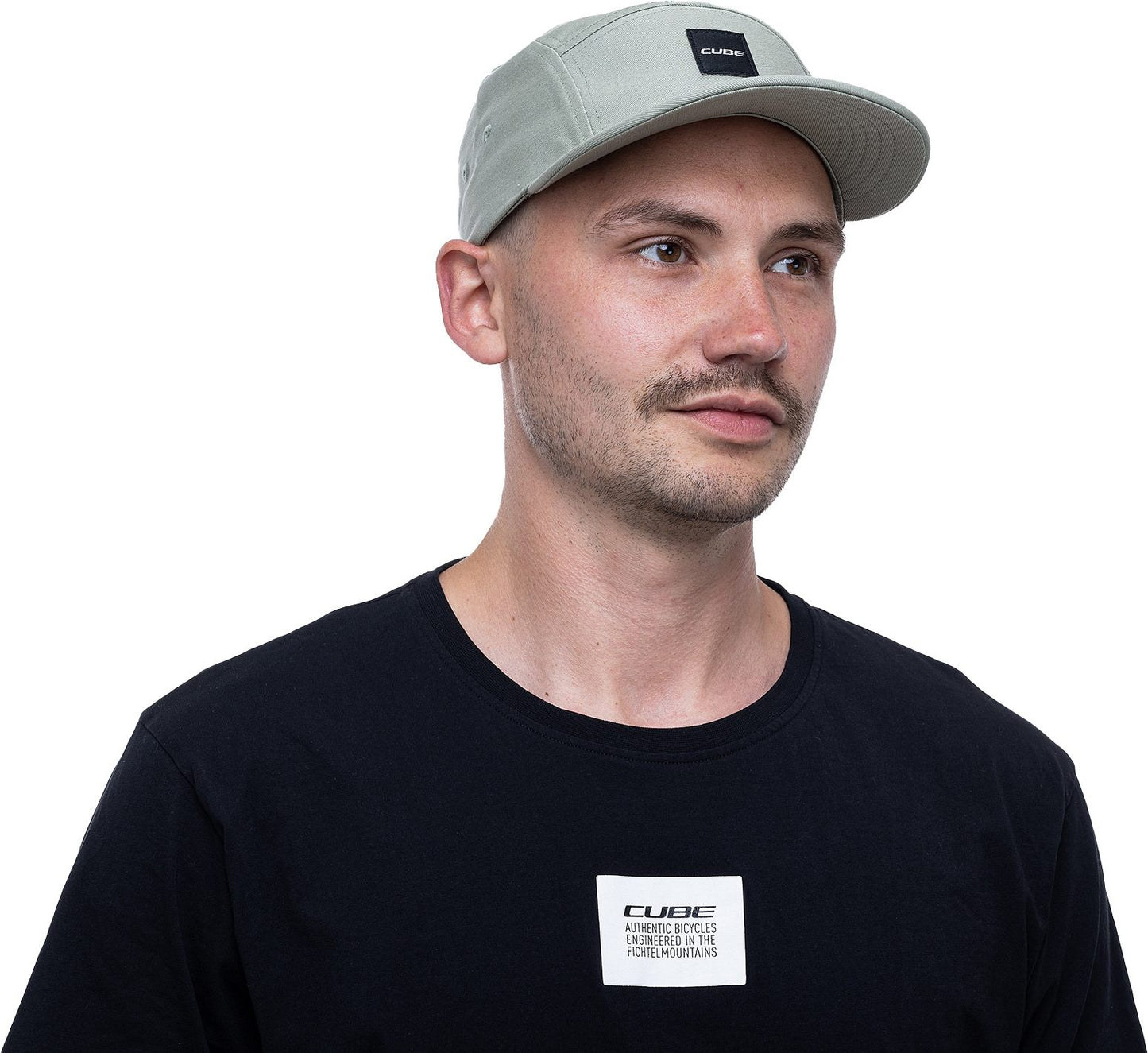 CUBE CAP 5 PANEL OLIVE
