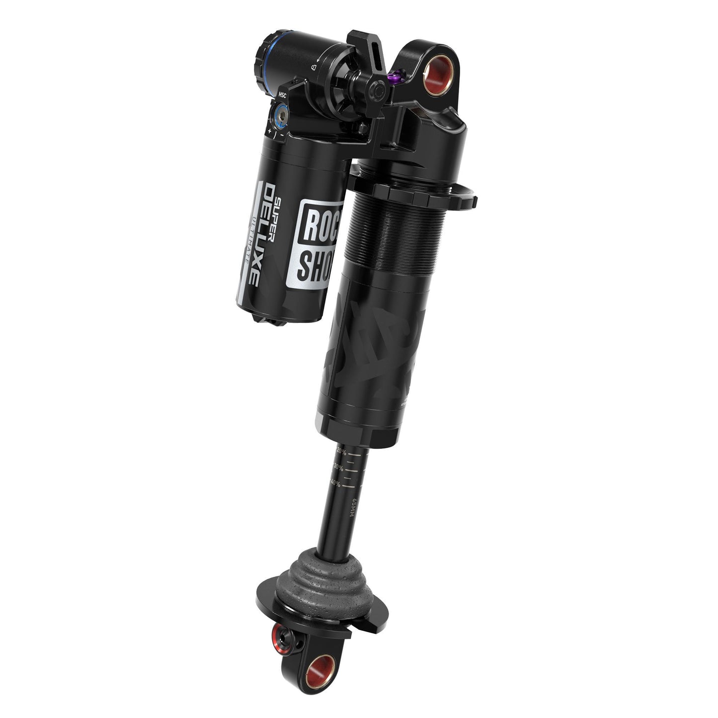 Rockshox Rear Shock Super Deluxe Coil Ultimate RC2T - Linearreb/Mcomp, 320lb Lockout, Hydraulic Bottom Out, Standard Bearing (Spring Sold Separate) B1 Transitionpatrol 2017