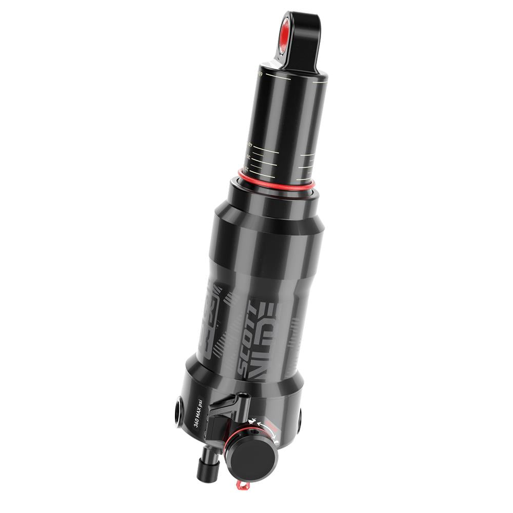RockShox Rear Shock Deluxe Nude RL3 (165x45) DebonAir Progressive 0Pos/0Neg Tokens, W/1 Efficiency Token, LM Tune,430Lockout, Trunnion/Standard,Top Fill(10x20 hardware) Scott Spark 2022+C1 Brand Logo