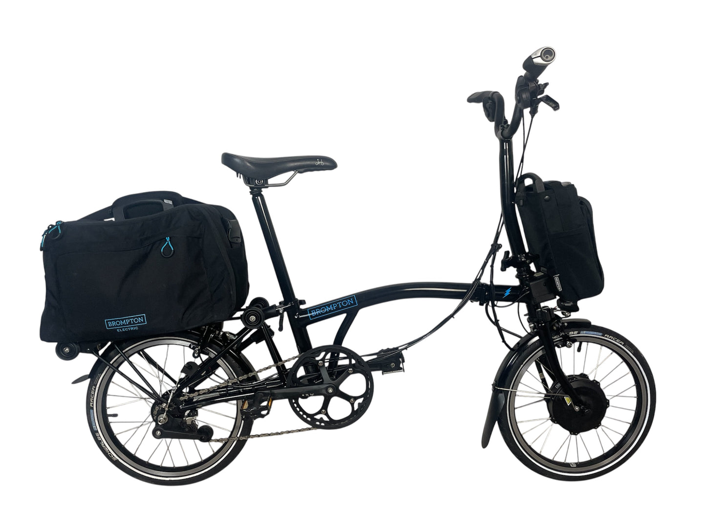 BROMPTON M6L ELECTRIC FOLDING BIKE *Only 80 Miles Rode-Warranty Included*