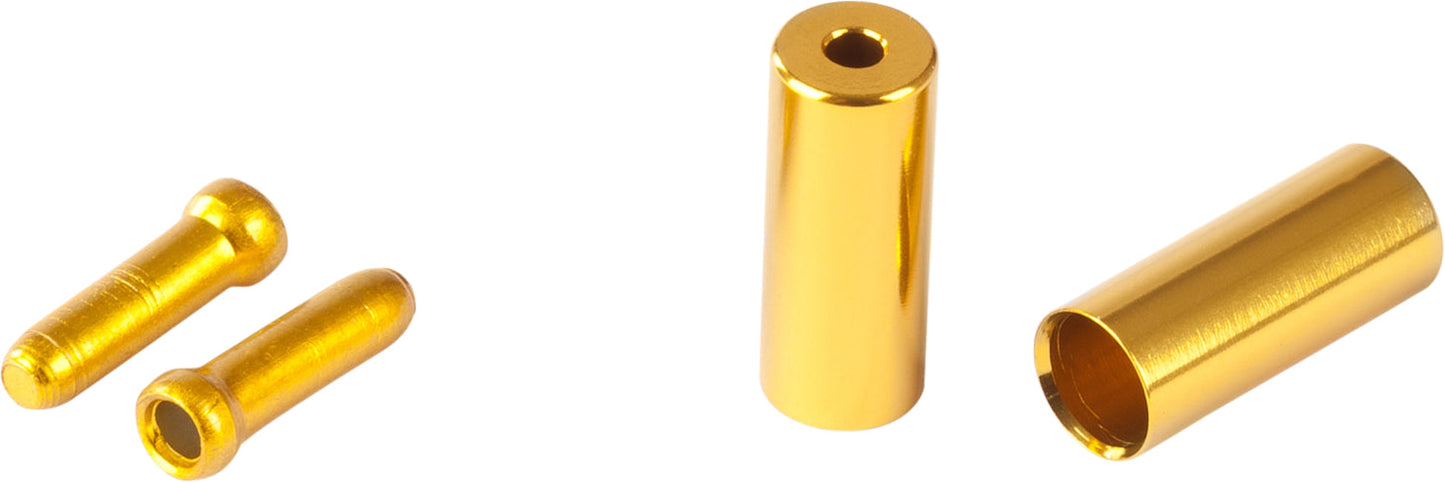 Tapa de extremo universal RFR Pro (20 piezas) dorada