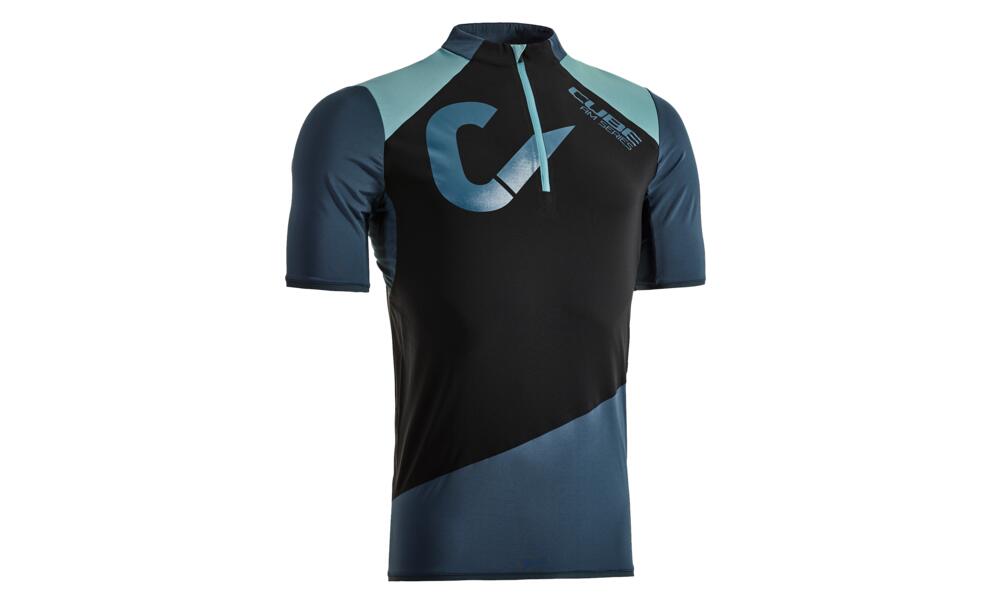 CUBE Am Trikot S/S Schwarz/Grau