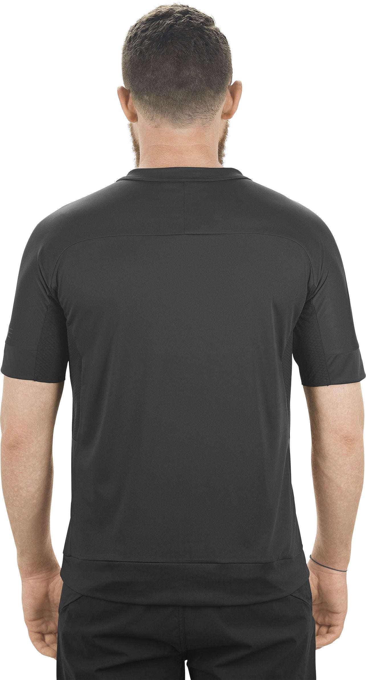 CUBE Am Rundhalstrikot S/S Schwarz