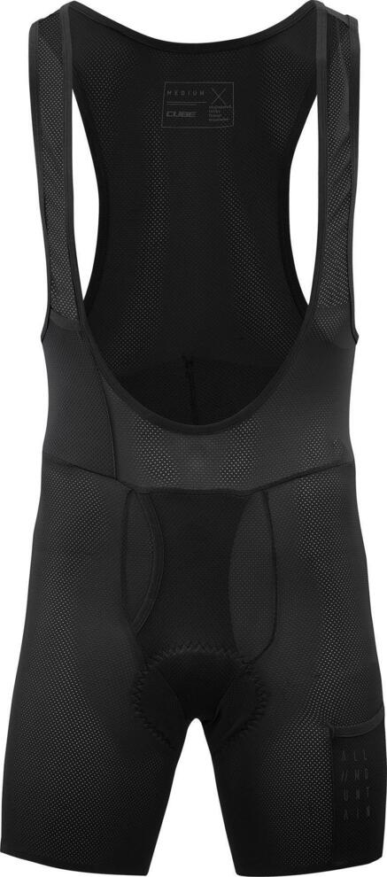 Culotte con tirantes CUBE Am Liner negro