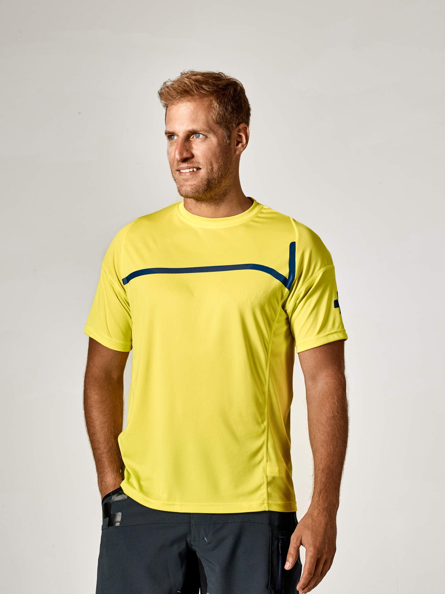 CUBE Motion Jersey Rundhals S/S Zitrone