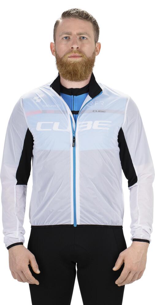 CUBE Teamline Jacke Repulse Weiß