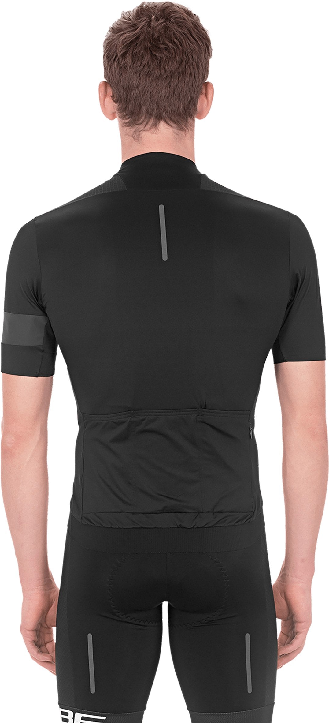 Camiseta CUBE Blackline manga corta negra