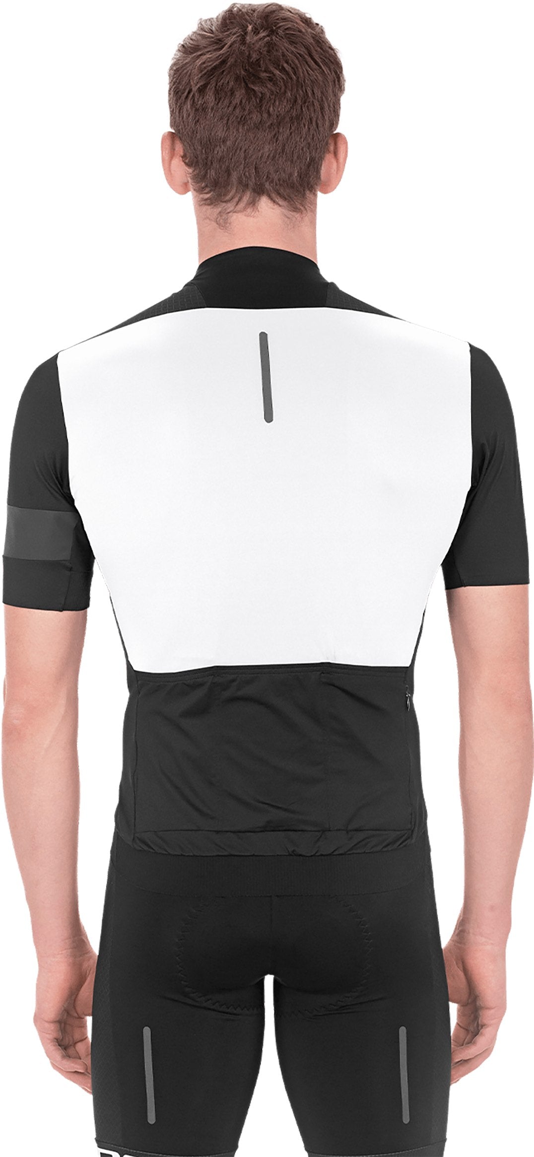 Camiseta CUBE Blackline manga corta negra y blanca