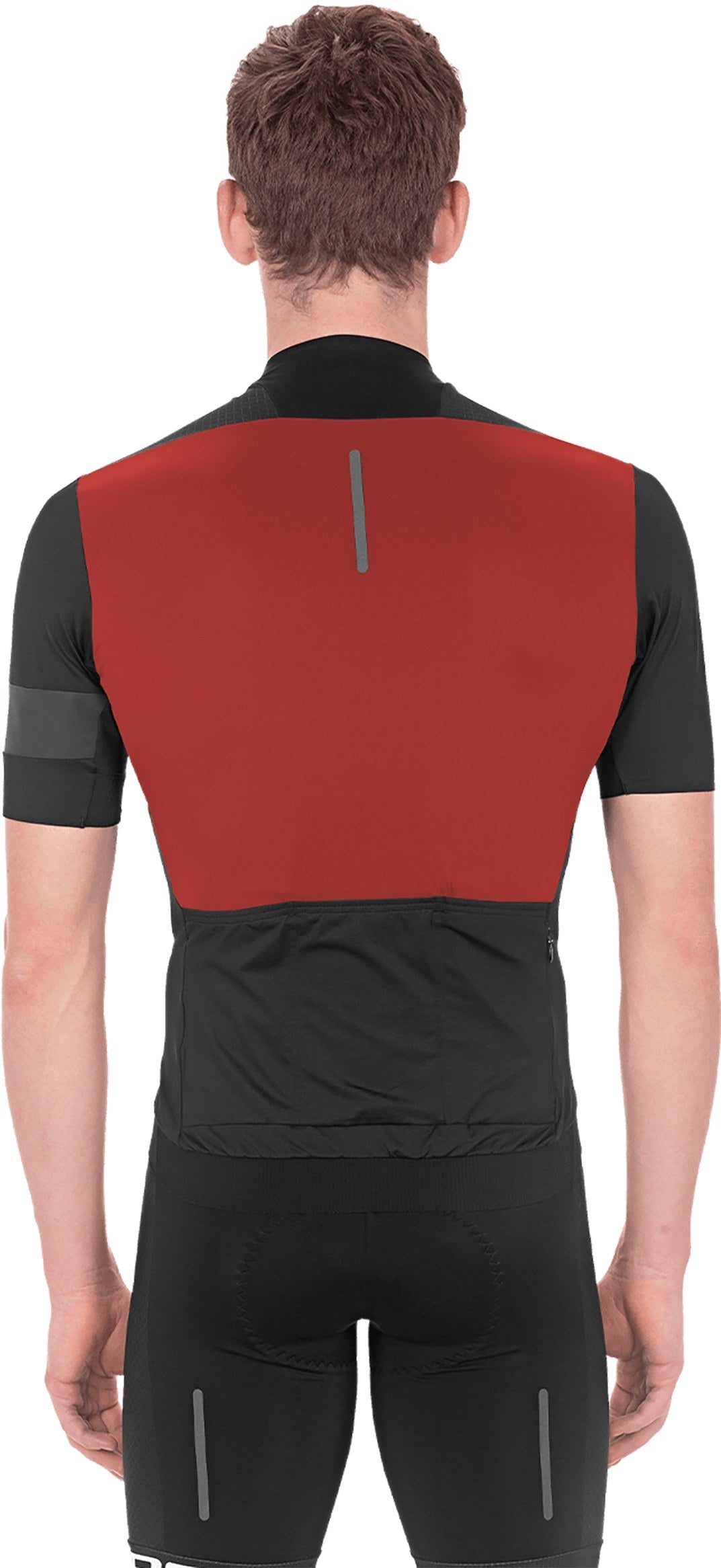 CUBE Blackline Trikot S/S Schwarz/Rot