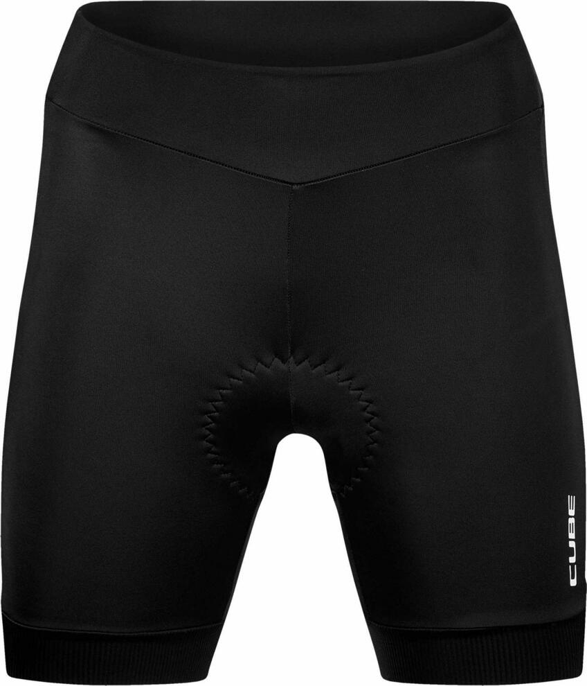 Pantalones cortos de ciclismo CUBE Blackline Ws negros
