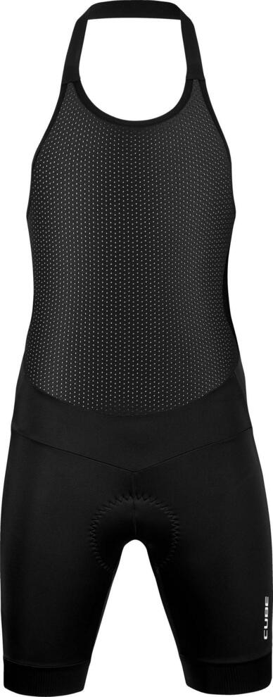 Culotte con tirantes CUBE Blackline Ws negro