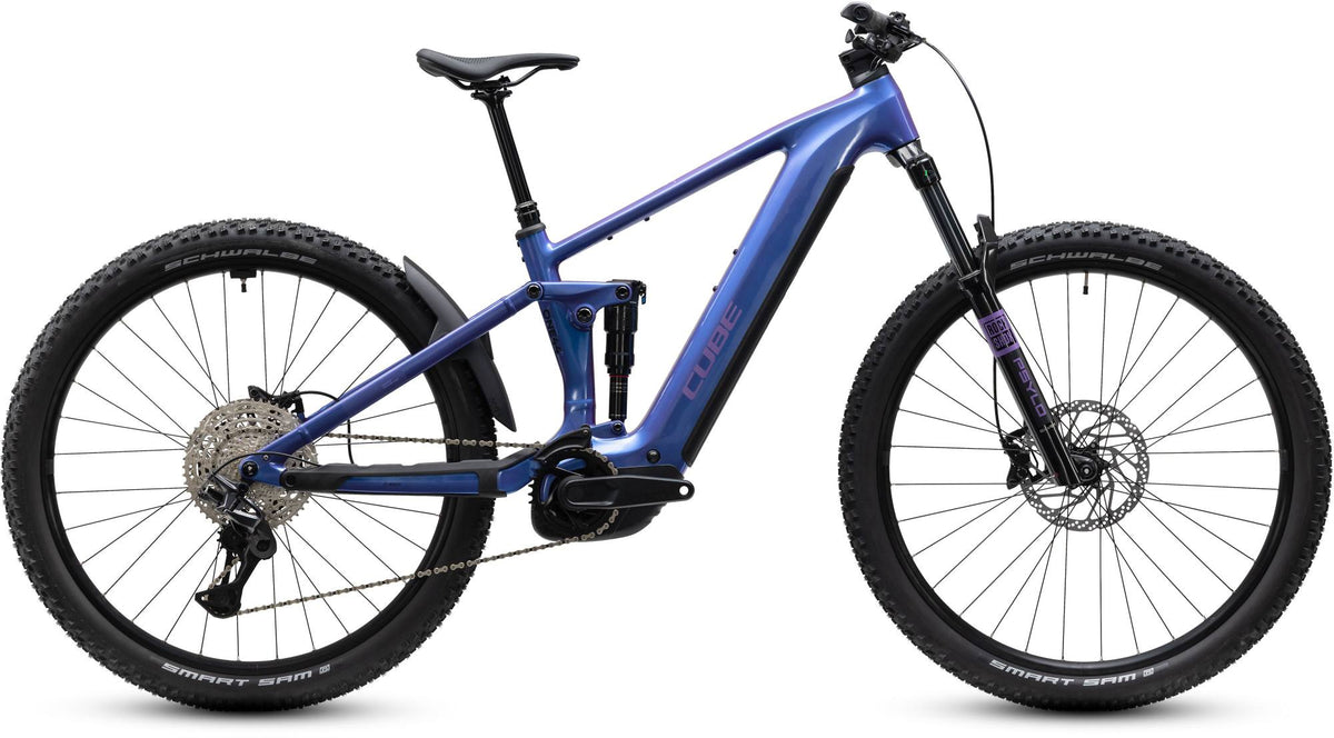 CUBE STEREO HYBRID ONE44 PRO 800 BLUEIRIS/PURPLE