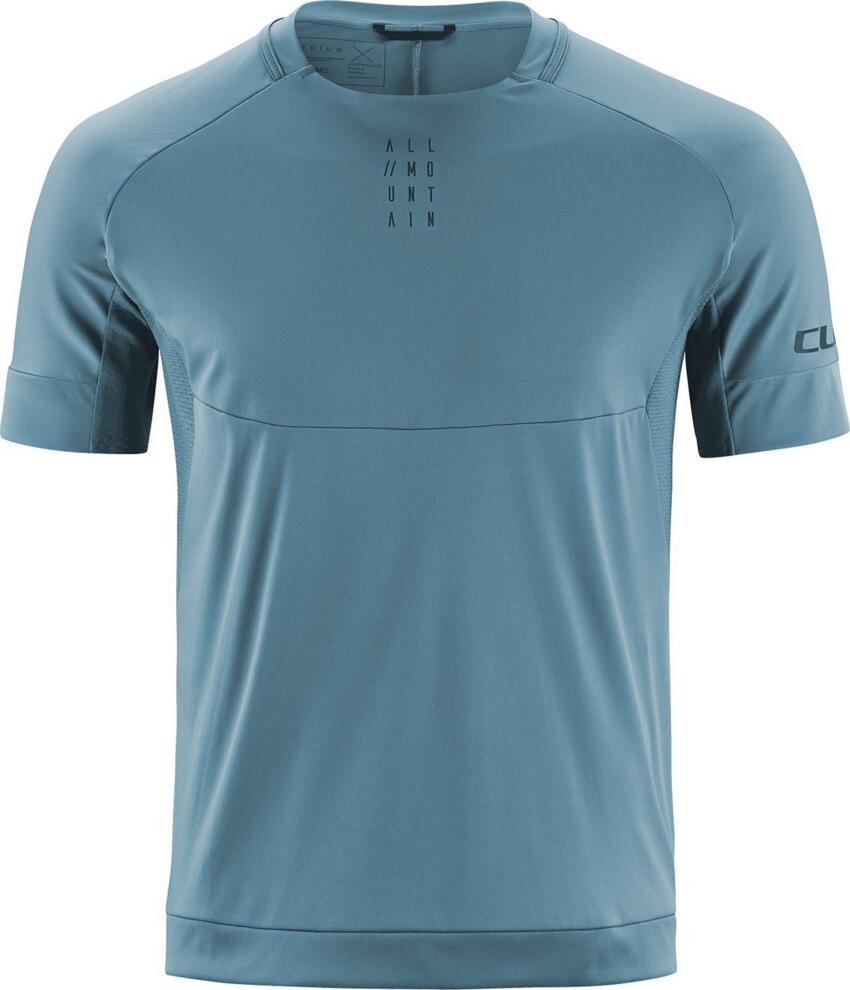 CUBE Am Round Neck Jersey S/S Smoke Blue