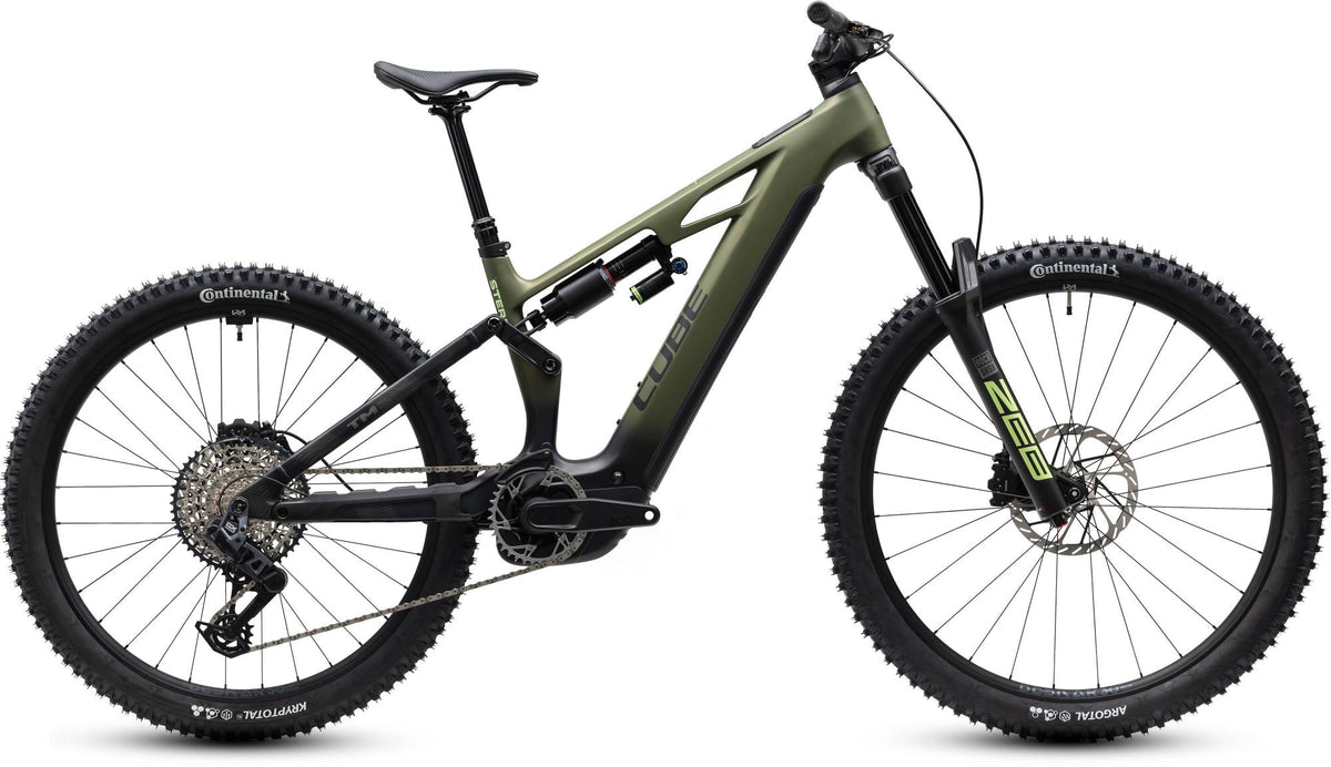CUBE STEREO HYBRID ONE77 HPC TM 800 REEDGREEN/GILLS
