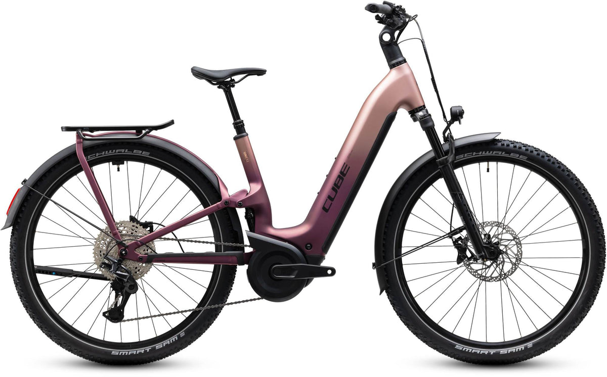 CUBE NURIDE HYBRID ONE11 HPC SLX 800 MAUVE/BLACK