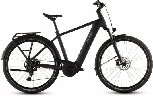 CUBE TOURING HYBRID ONE 600 COAL/CHROME 2026 ELECTRIC BIKE