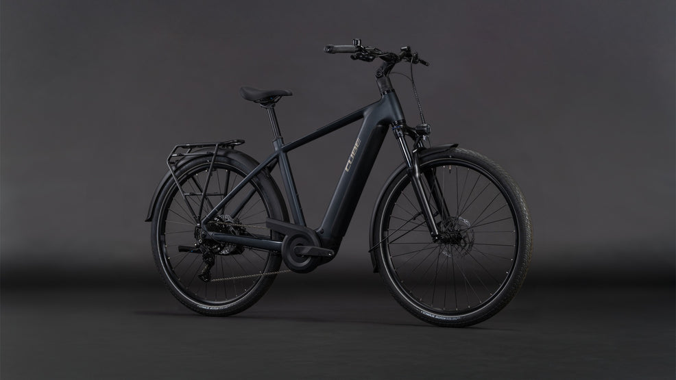CUBE TOURING HYBRID ONE 600 COAL/CHROME 2026 ELECTRIC BIKE