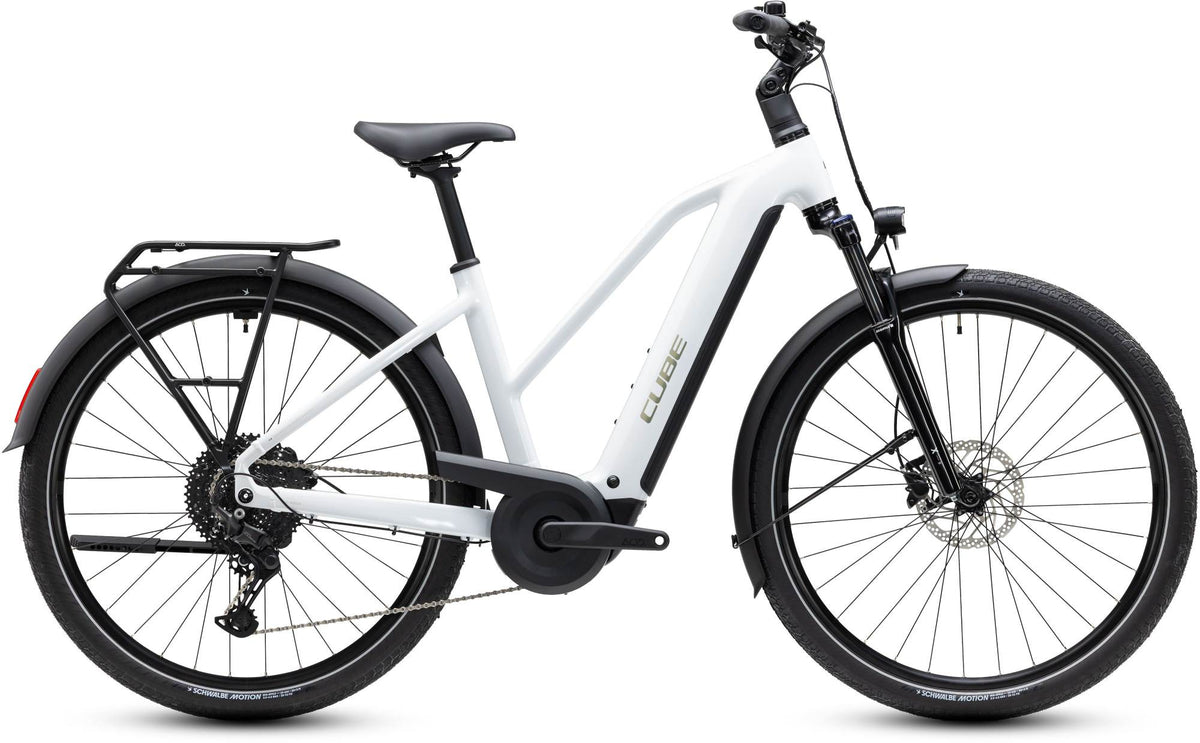 CUBE TOURING HYBRID ONE 600 METALLICWHITE/CHROME