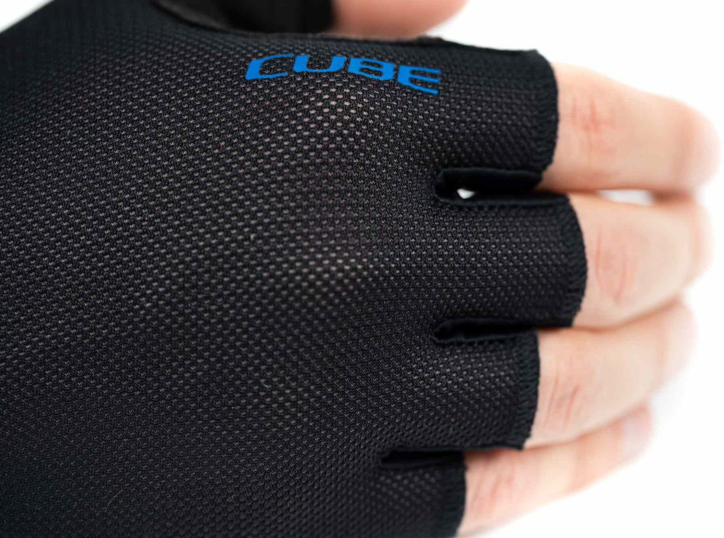 CUBE Handschuhe Performance Kurzfinger Schwarz/Blau