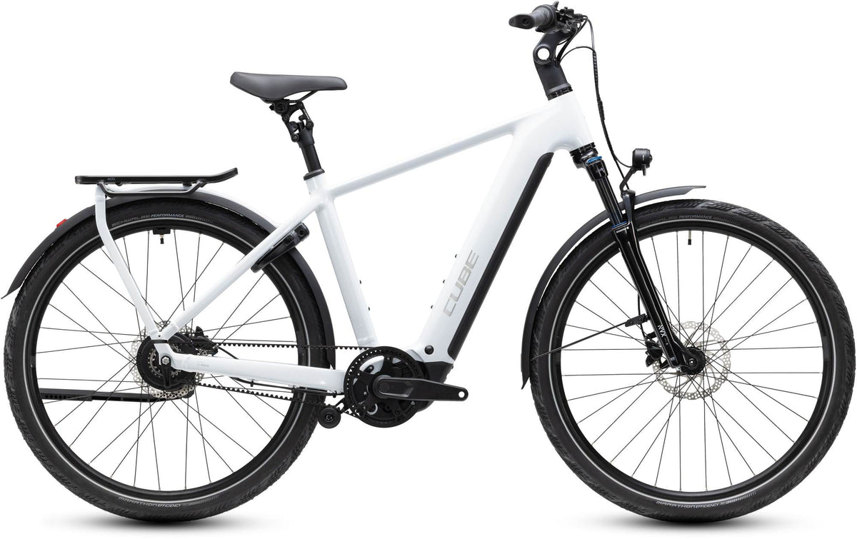 CUBE KATHMANDU HYBRID DELUXE PRO 800 METALLICWHITE/CHROME