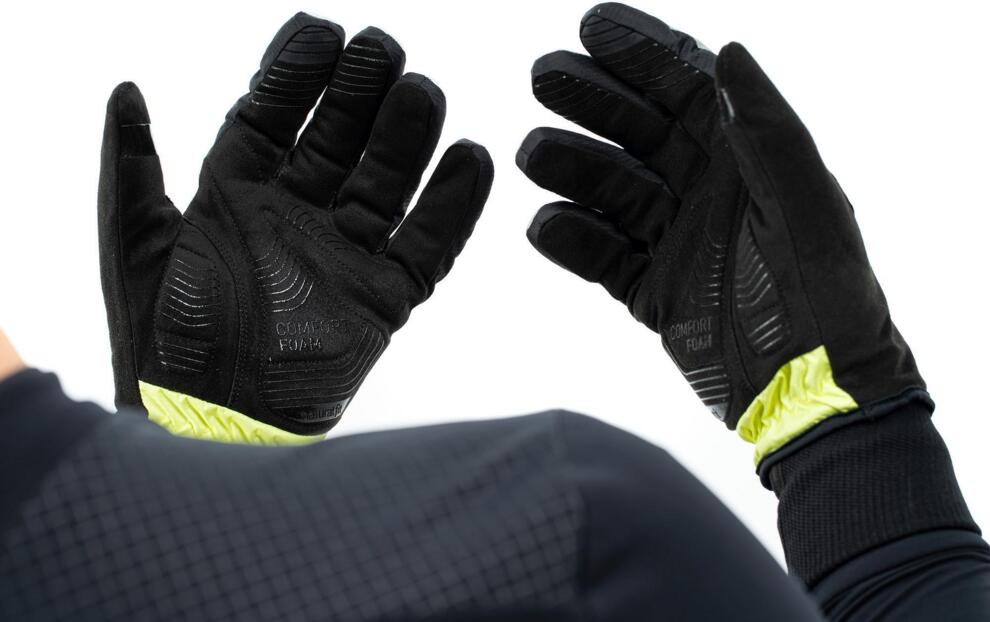 CUBE Handschuhe Winter Long Finger X Nf Grau/Gelb