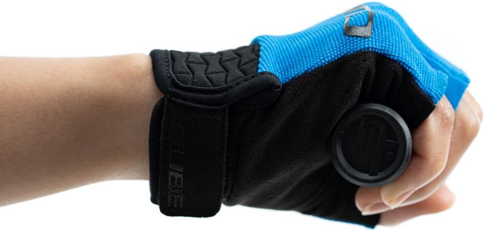 CUBE Handschuhe Performance Junior Kurzfinger Blau