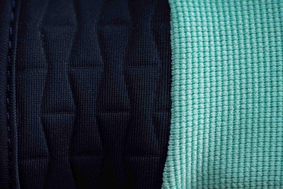 CUBE Gloves Perform. Junior Short Finger Blue/Mint