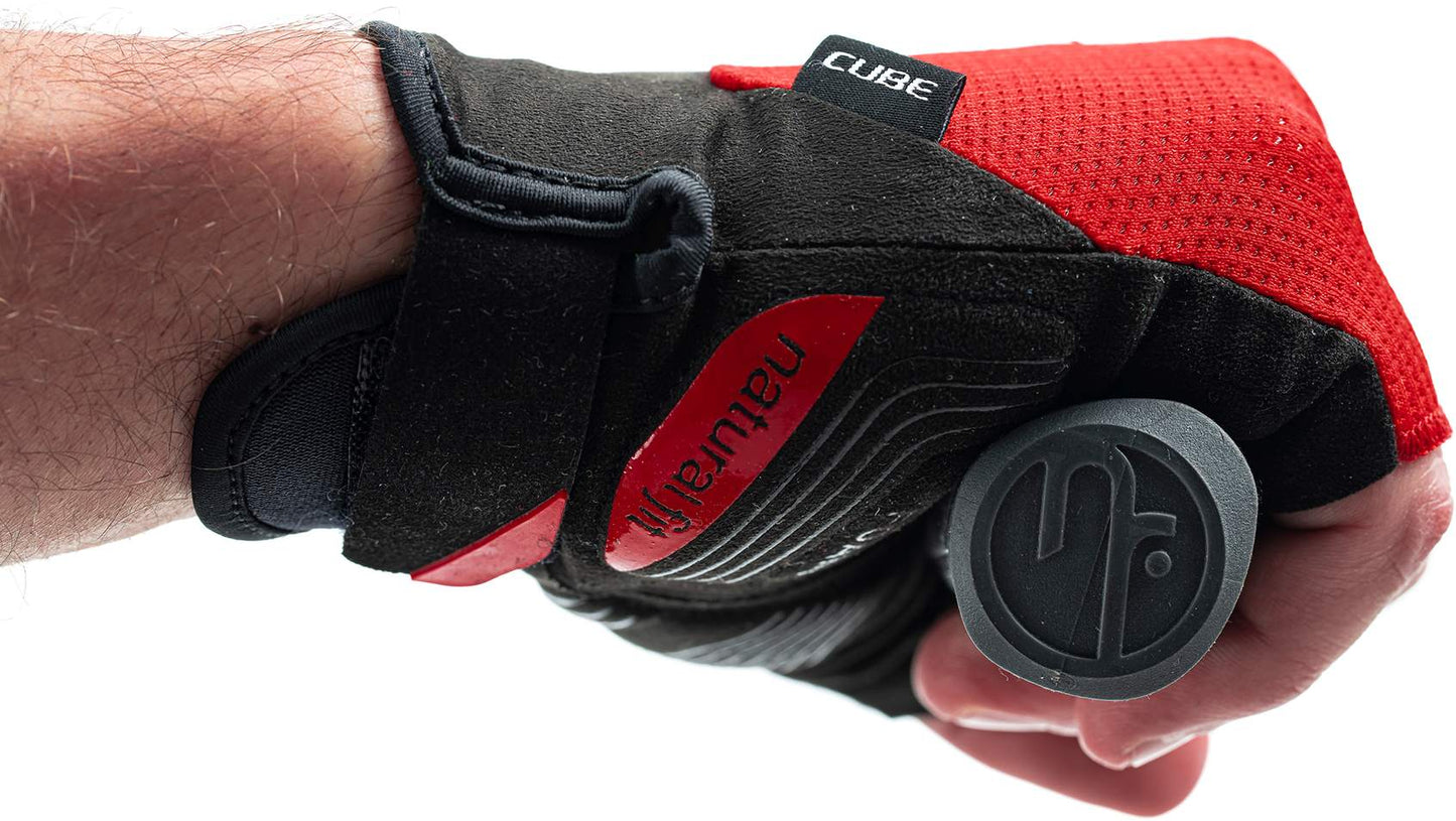 CUBE Handschuhe Kurzfinger X Nf Rot