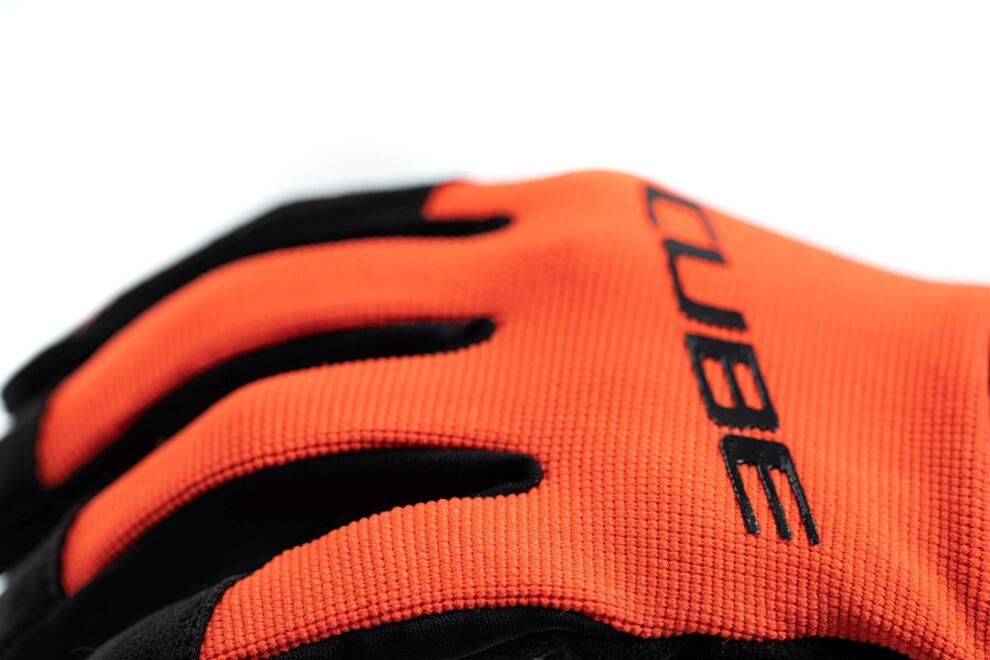 Guantes CUBE Perf. Junior de dedos largos X Action Team