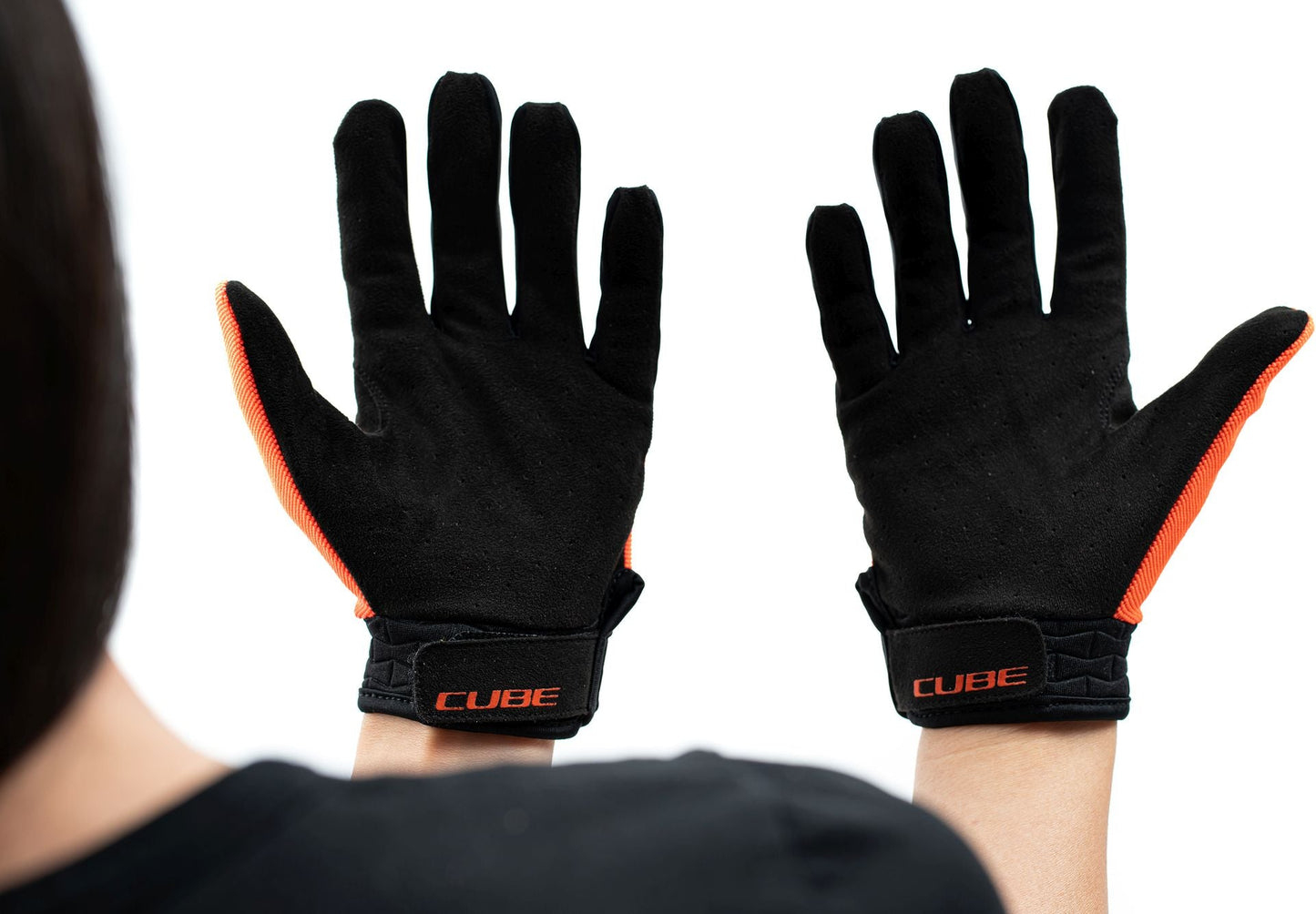 Guantes CUBE Perf. Junior de dedos largos X Action Team