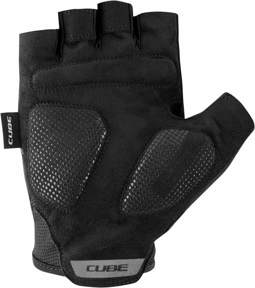 CUBE Handschuhe Comfort Kurzfinger Schwarz/Grau