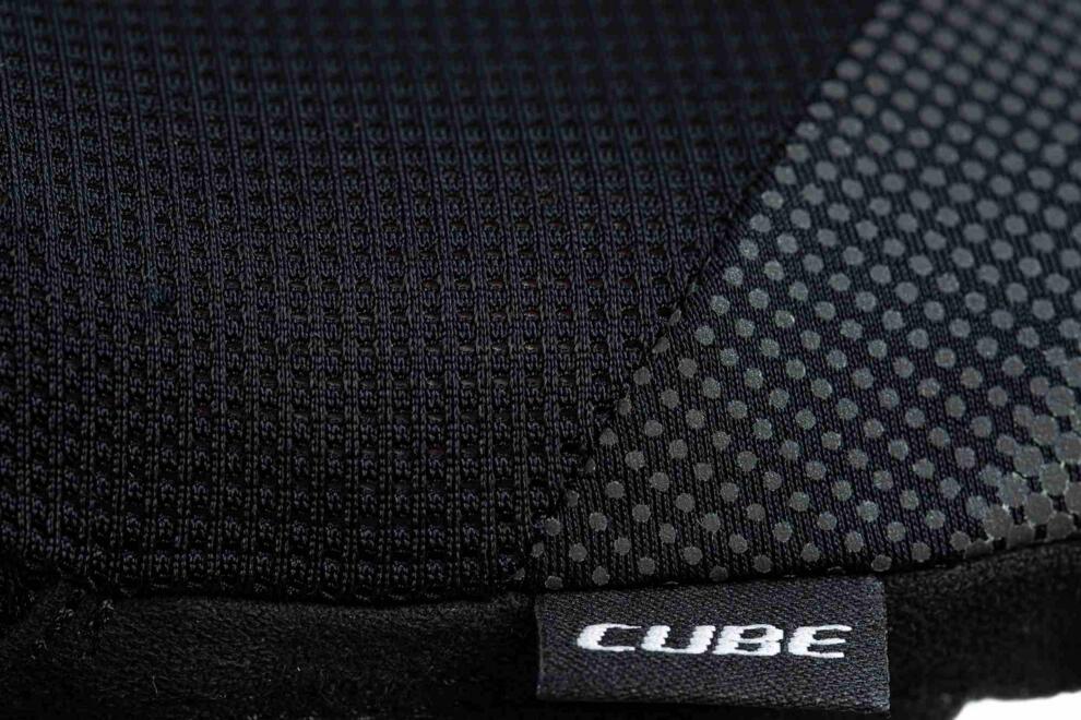 CUBE Handschuhe Comfort Kurzfinger Schwarz/Grau