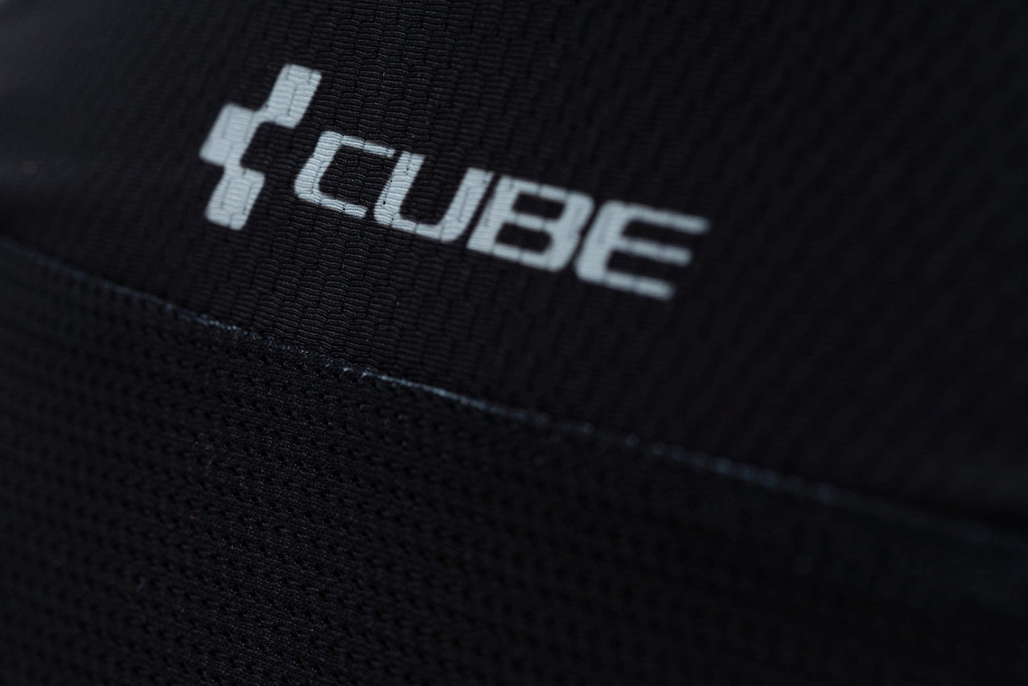 CUBE Edge Rundhalstrikot L/S Schwarz/Orange