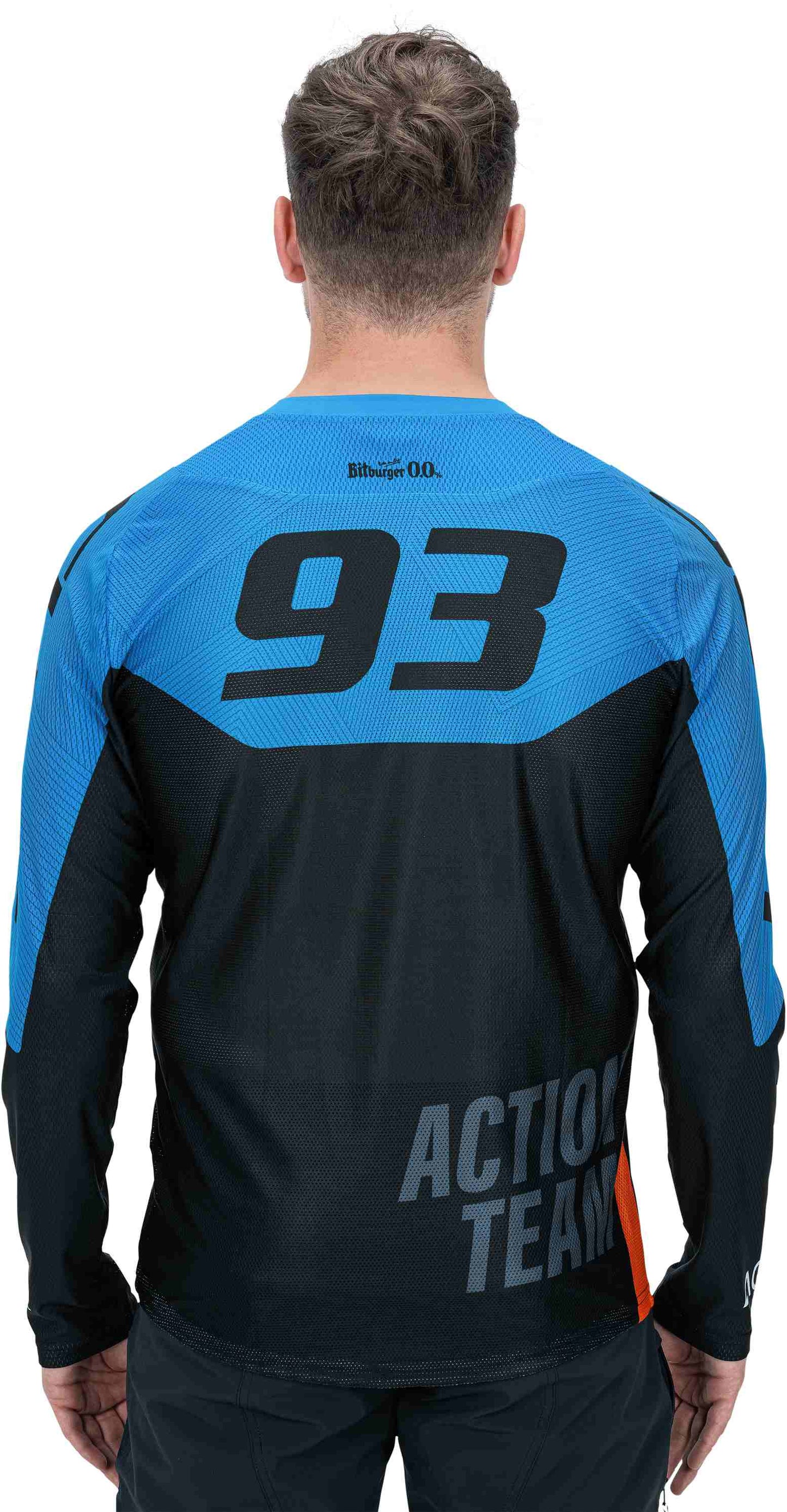 CUBE Edge Rundhalstrikot L/SX Action Team