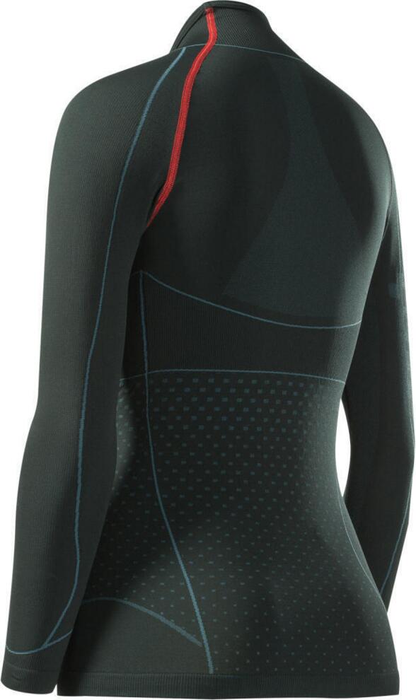 CUBE Wls Baselayer Cold L/S Blackline Schwarz/Grau/Rot
