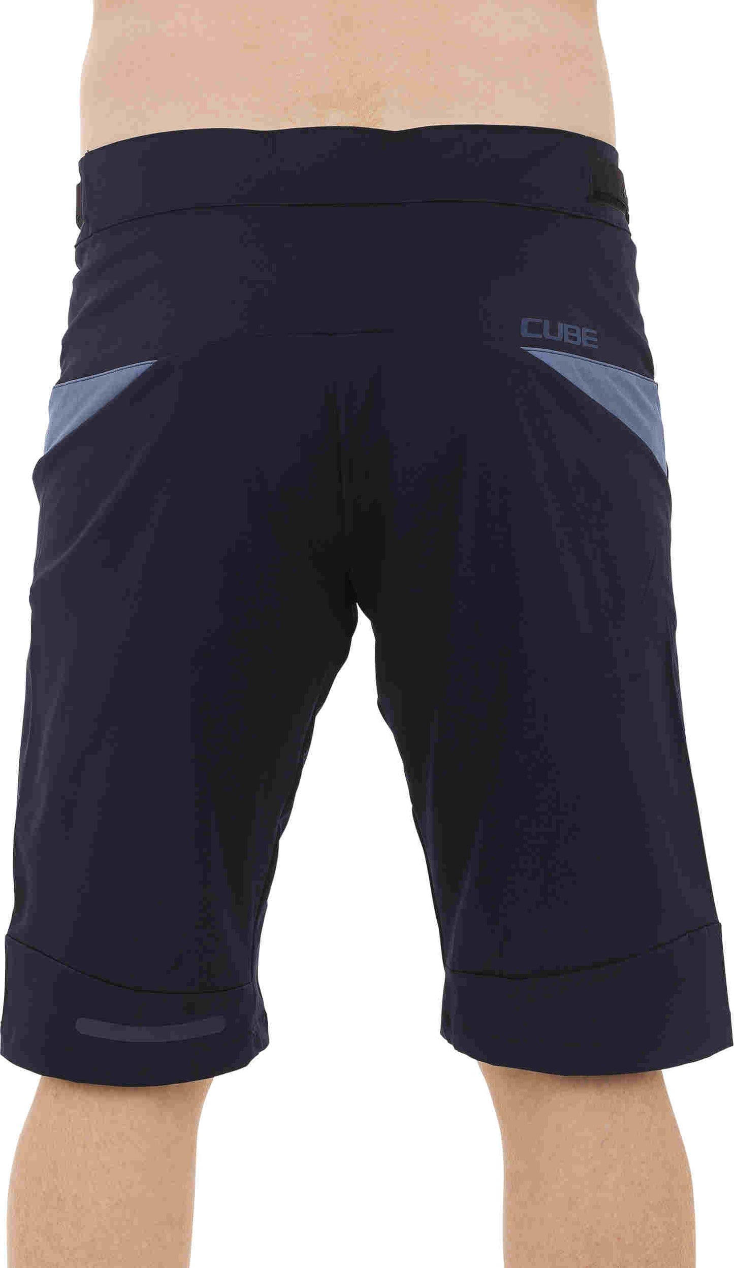 CUBE Tour Baggy Shorts Blau