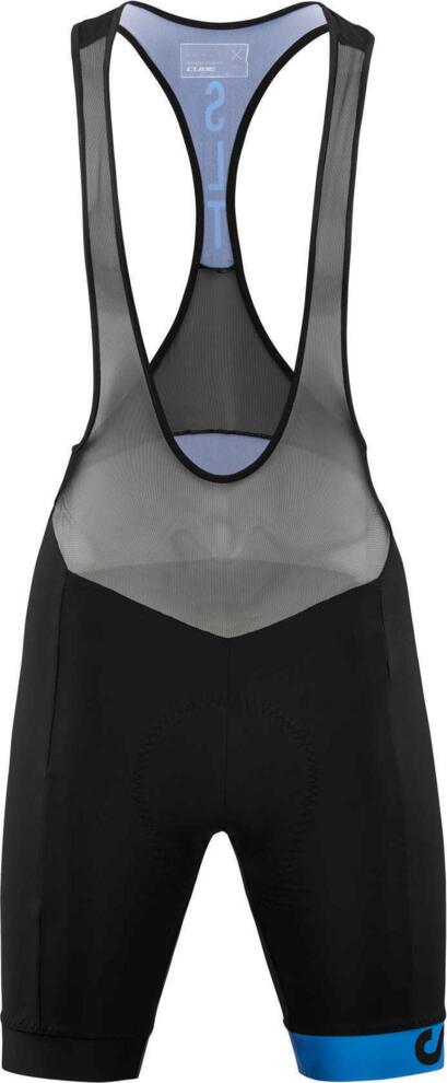 Culotte con tirantes CUBE Ws Slt negro/azul