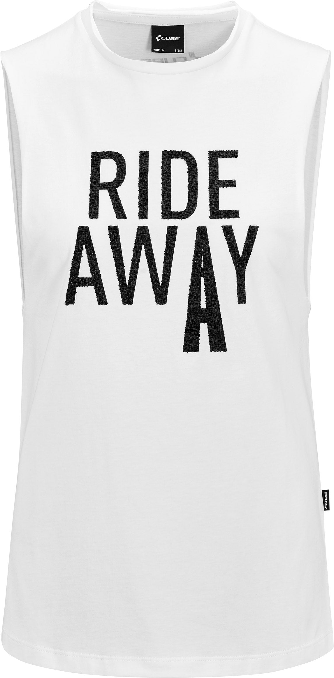 CUBE Organic Ws Top Ride Away Weiß