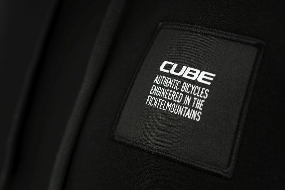 CUBE Organic Hoodie Schwarz