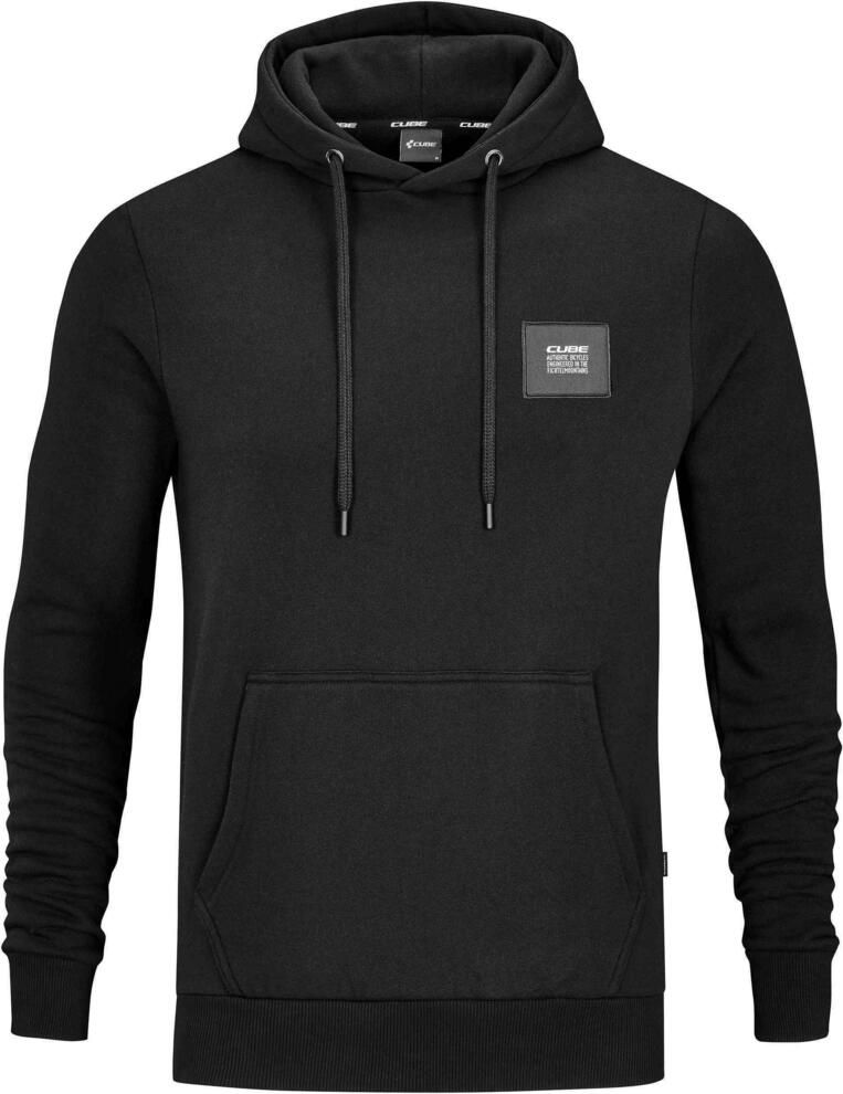 CUBE Organic Hoodie Schwarz