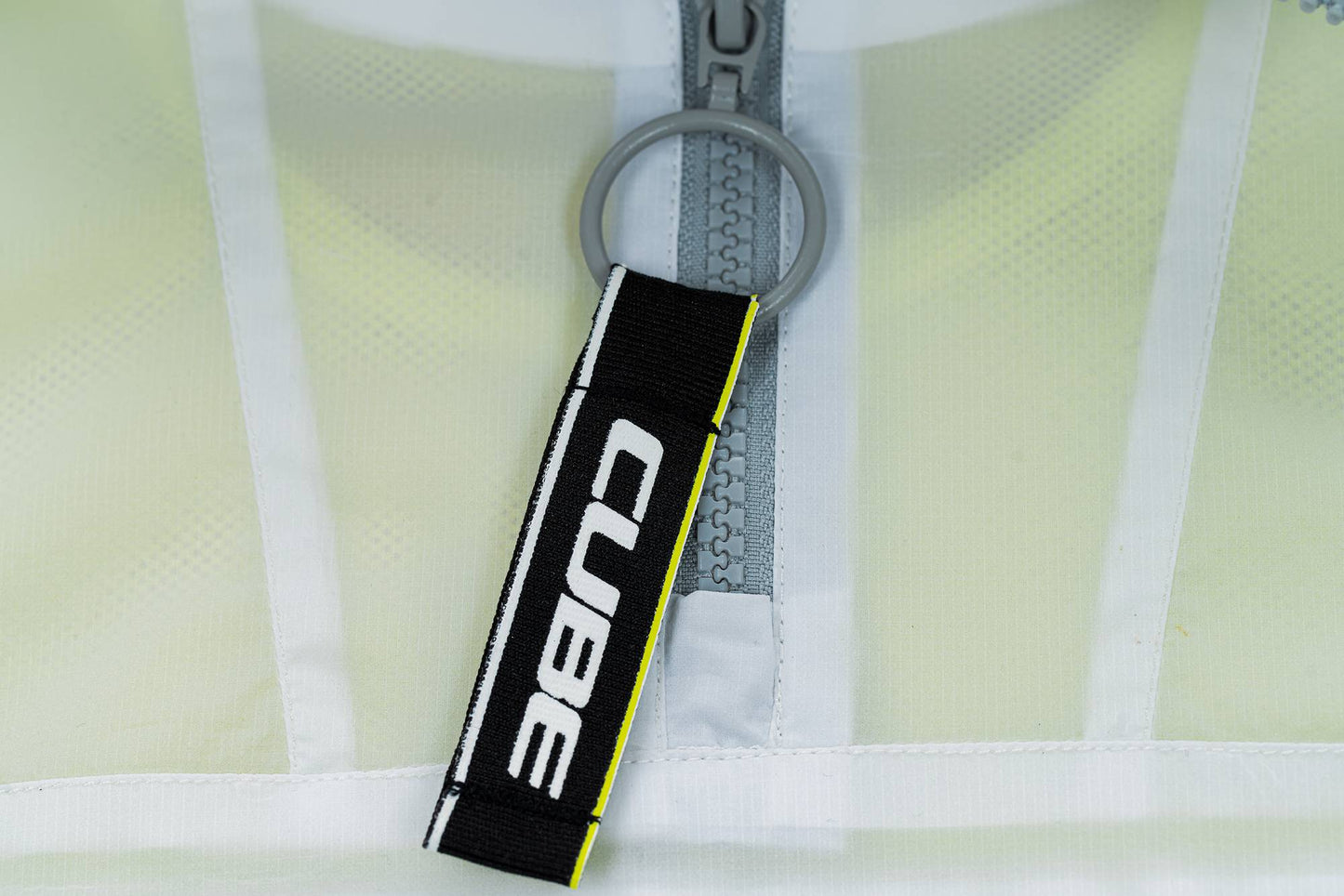 Chaqueta tipo jersey CUBE gris/amarillo neón