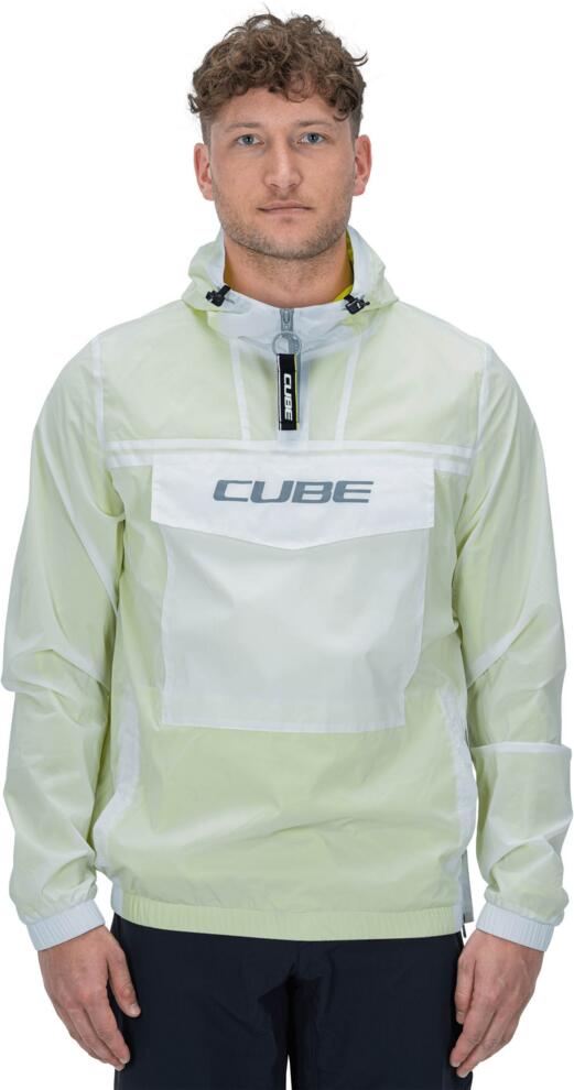 Chaqueta tipo jersey CUBE gris/amarillo neón